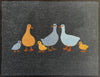 Goose family recycled doormat - Atlantic Mats