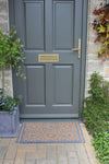 RHS Bloom Collection Coir Starburst Grey - Atlantic Mats