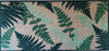 Atlantic Mats RHS Bloom Collection OceanMat Woodland Fern Runner in green and tan tones