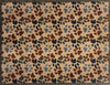 Atlantic Mats washable doormat featuring a multicolored animal paw print pattern