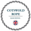 Cotswold Rope logo with 'Hand Woven' text and 'Made in Britain' Union Jack emblem.